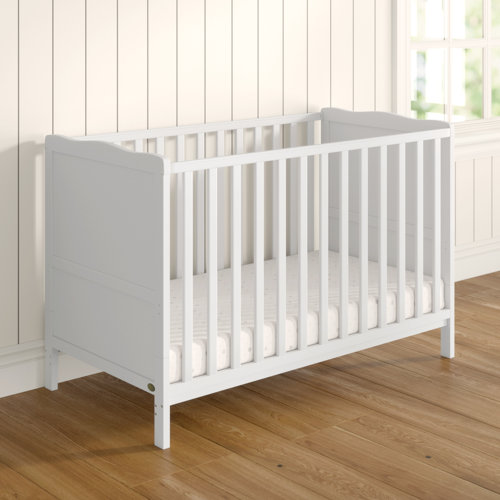 White Cot Beds with Mattress for Babies Wayfair.co.uk